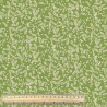 Printed Cotton RAZEO Asparagus / Ecru